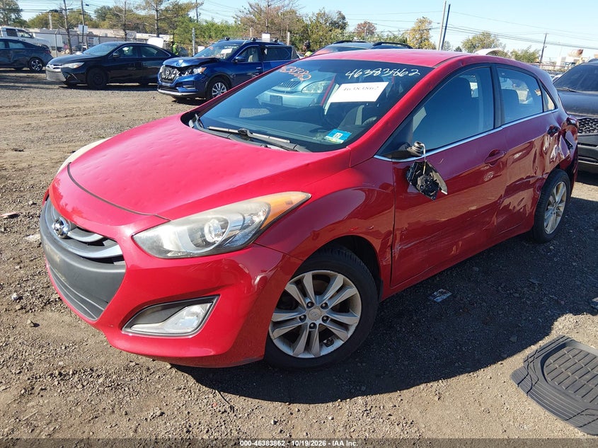 Vin: kmhd35le1du106898, lot: 46884209, hyundai elantra gt 20132