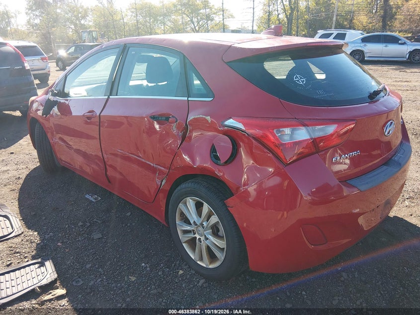 Vin: kmhd35le1du106898, lot: 46884209, hyundai elantra gt 20133