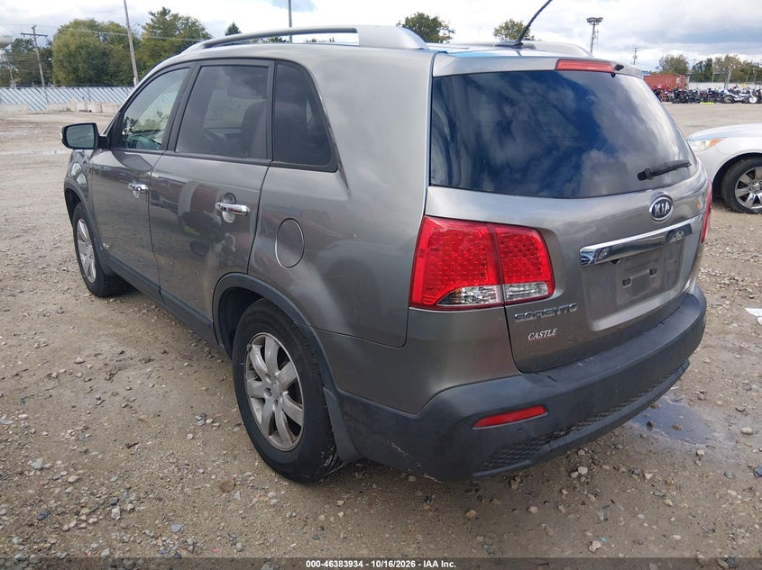 Vin: 5xyktda18bg059342, lot: 46884281, kia sorento lx 20113