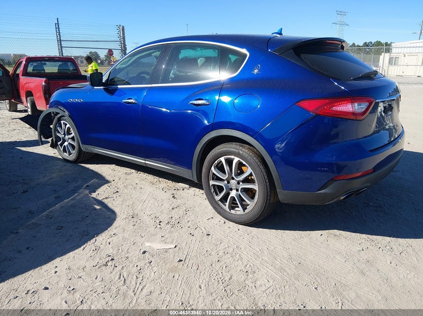 Vin: zn661xua4hx226806, lot: 46884287, maserati levante 20173