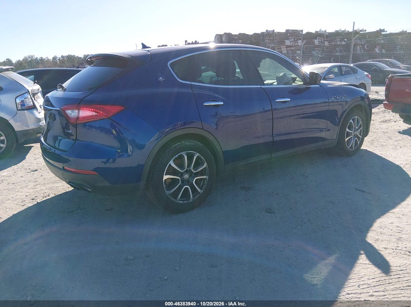 Vin: zn661xua4hx226806, lot: 46884287, maserati levante 20174