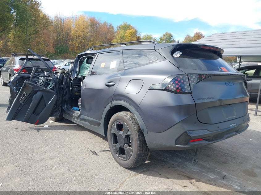 Vin: 5xyk6cdf0tg343557, lot: 46884295, kia sportage x-line 20263