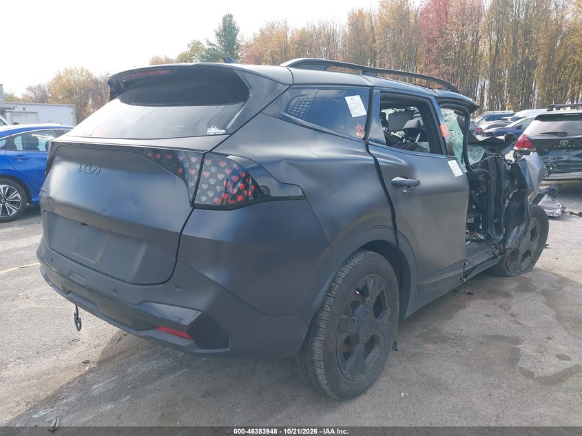 Vin: 5xyk6cdf0tg343557, lot: 46884295, kia sportage x-line 20264