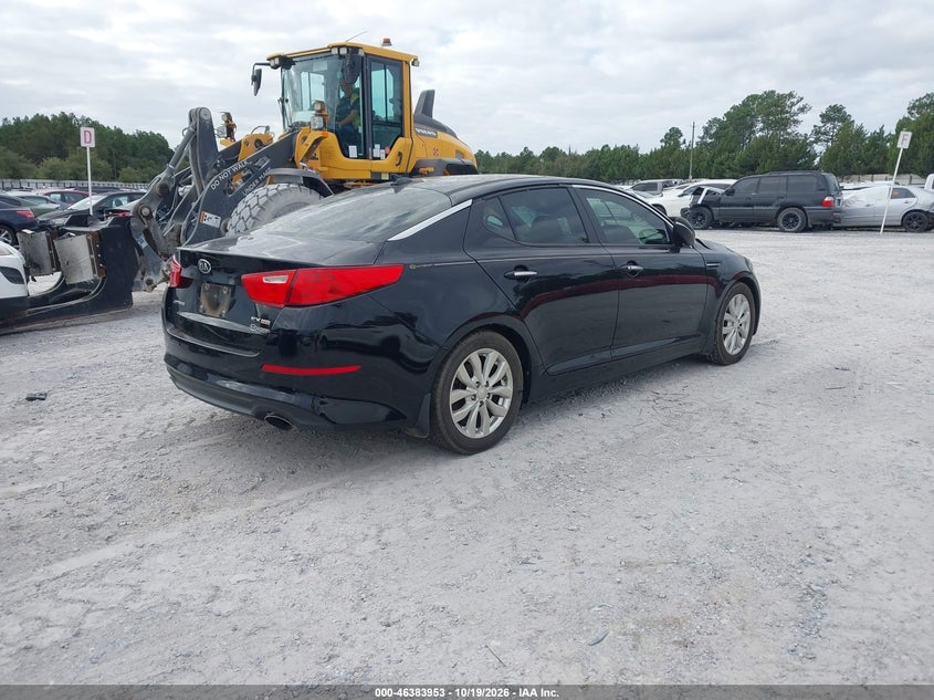 Vin: 5xxgn4a75fg512413, lot: 46884300, kia optima ex 20154