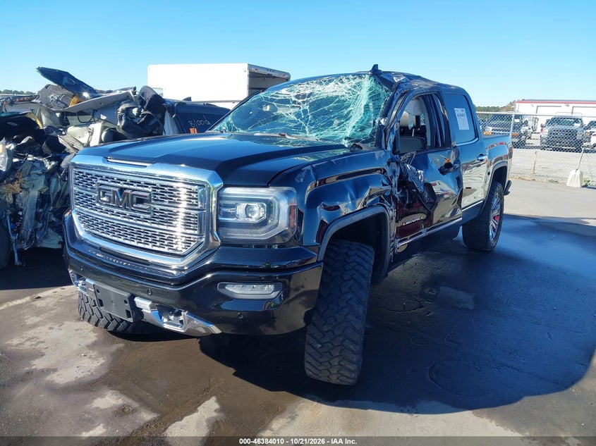 Vin: 3gtu2pej7hg226341, lot: 46884357, gmc sierra 1500 denali 20172
