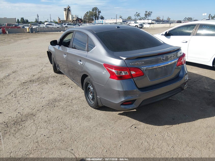 Vin: 3n1ab7ap9jl636118, lot: 46884414, nissan sentra sv 20183