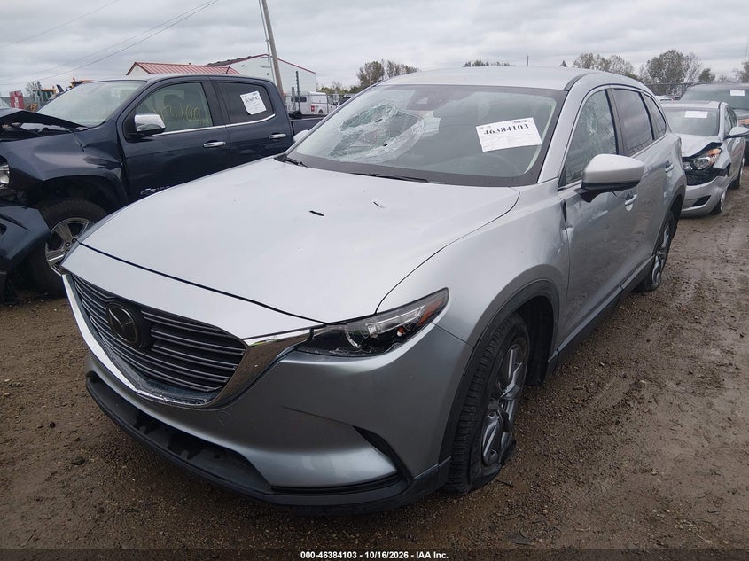 Vin: jm3tcaby7k0322108, lot: 46884451, mazda cx-9 sport 20192