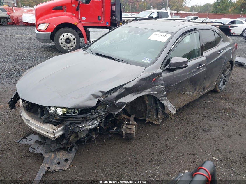 Vin: 19uub3f6xka006525, lot: 46884476, acura tlx tech   a-spec pkgs 20192