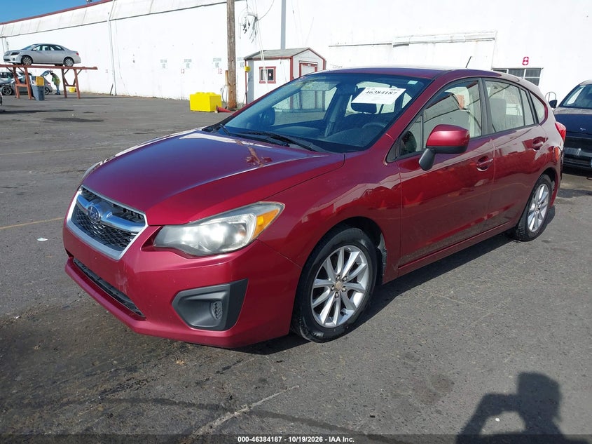 2014 Subaru Impreza 2.0I Premium, Правый бок, IAAI, VIN JF1GPAC64E8229778 — фото 2