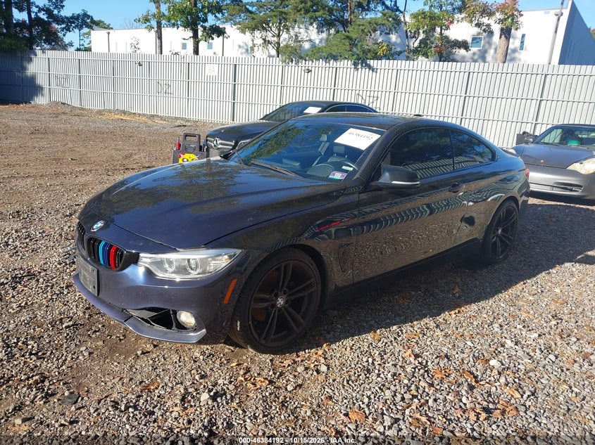 Vin: wba3n7c50fk224538, lot: 46884539, bmw 428i 20152