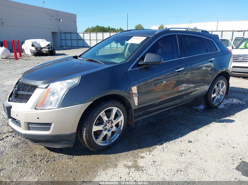 2011 Cadillac Srx Premium Collection, Front & Rear, IAAI, VIN 3GYFNCEY9BS552727 — photo 2