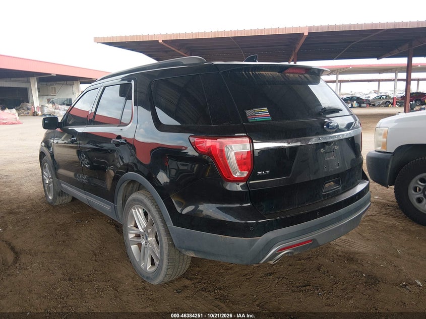 Vin: 1fm5k7d81gga35135, lot: 46884598, ford explorer xlt 20163