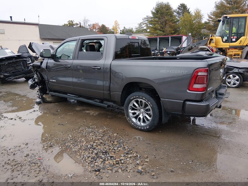 Vin: 1c6srfjt8pn666778, lot: 46884611, ram 1500 laramie  4x4 5'7 box 20233