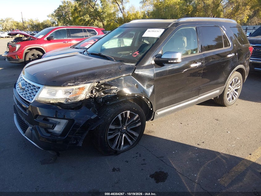Vin: 1fm5k8ht3ggd02327, lot: 46884614, ford explorer platinum 20162