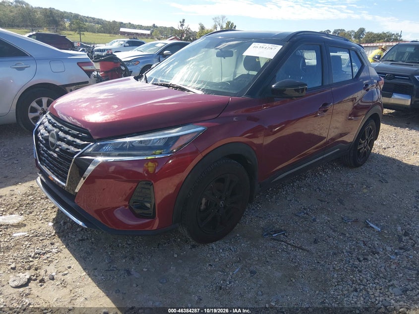 Vin: 3n1cp5dv2pl503878, lot: 46884634, nissan kicks sr xtronic cvt 20232