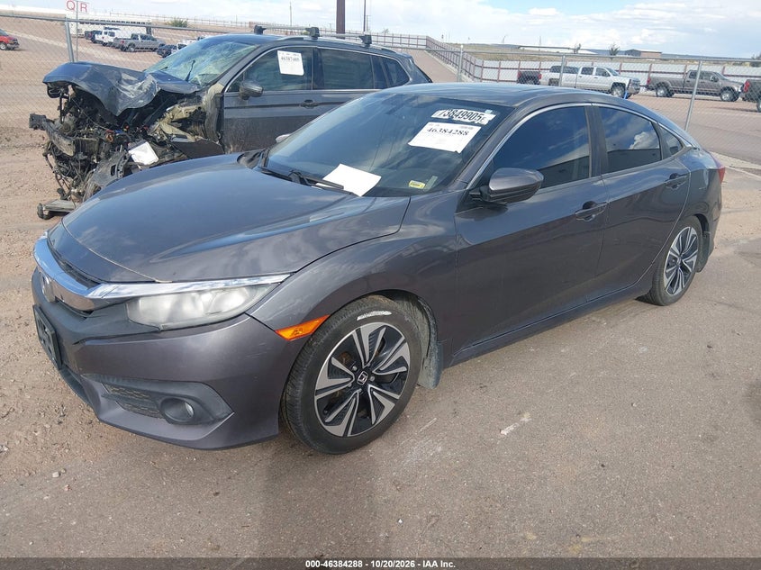 Vin: 19xfc1f3xhe014368, lot: 46884635, honda civic ex-t 20172