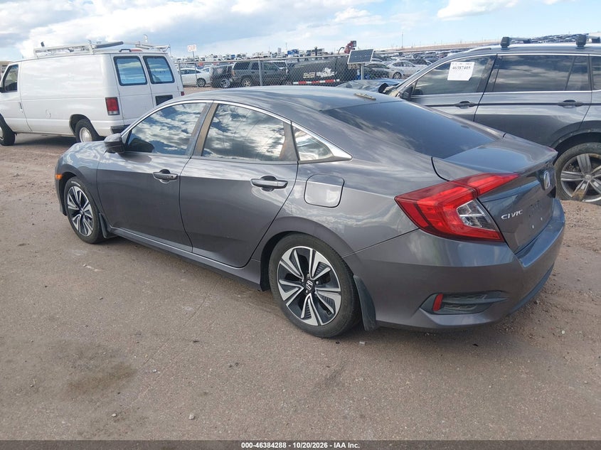 Vin: 19xfc1f3xhe014368, lot: 46884635, honda civic ex-t 20173