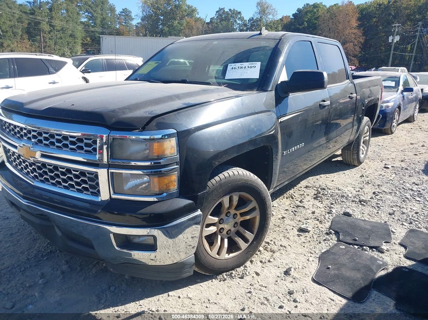 Vin: 3gcpcreh0eg476440, lot: 46884656, chevrolet silverado 1500 1lt 20142