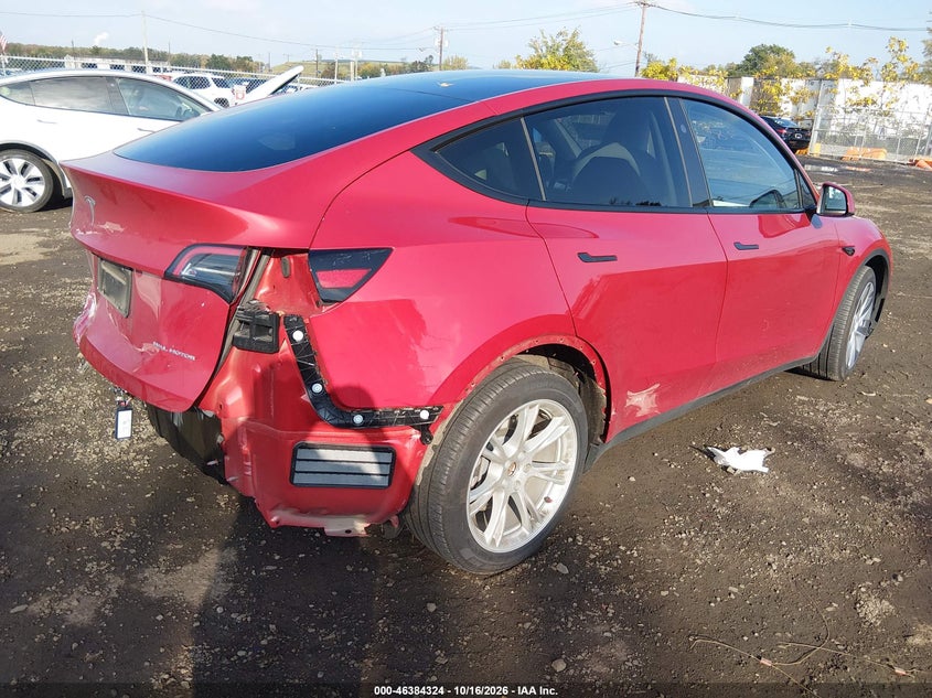 Vin: 7saygdee3pa195078, lot: 46884671, tesla model y awd/long range dual motor all-wheel drive 20234
