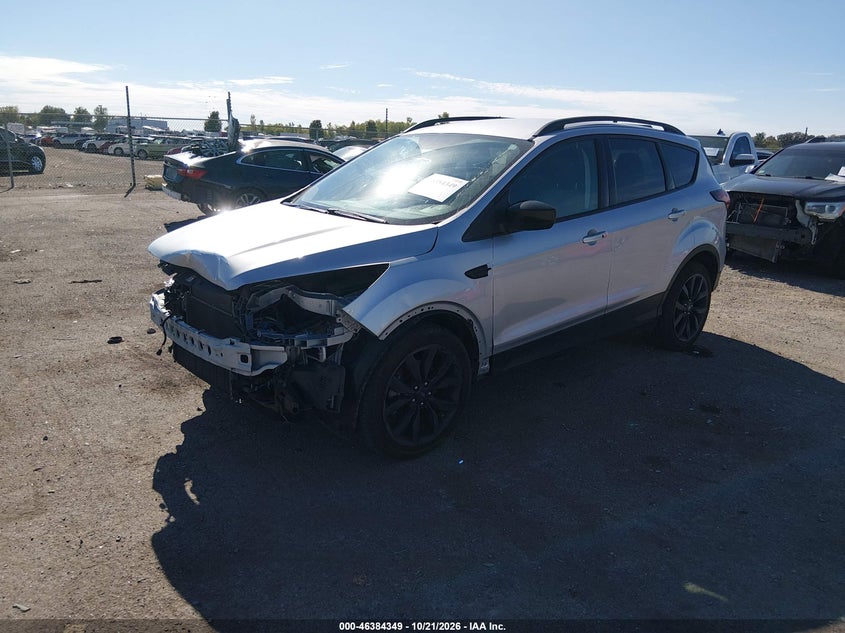 2019 Ford Escape Se, Удар спереди, IAAI, VIN 1FMCU9GD3KUA42880 — фото 2