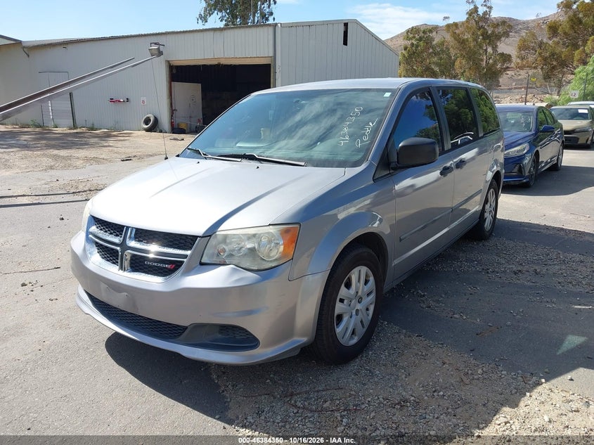 Vin: 2c4rdgbg6gr324956, lot: 46884697, dodge grand caravan american value pkg 20162