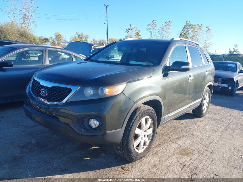 Vin: 5xykt3a63cg254191, lot: 46884714, kia sorento lx 20122