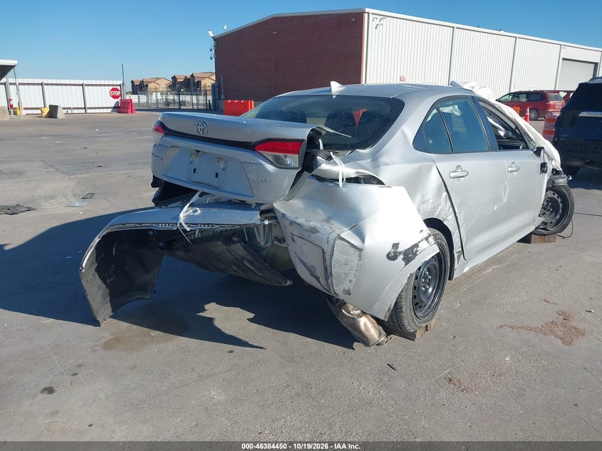 Vin: jtdepmaexnj199479, lot: 46884796, toyota corolla le 20224