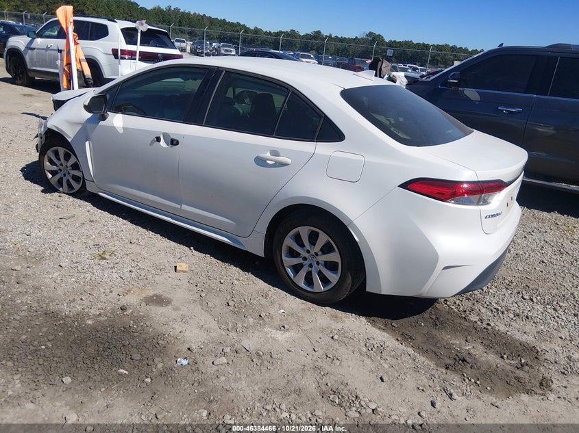 Vin: 5yfb4mde7rp126224, lot: 46884813, toyota corolla le 20243