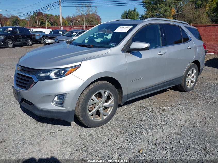 2018 Chevrolet Equinox Lt, Right Side, IAAI, VIN 3GNAXTEX0JS529988 — photo 2