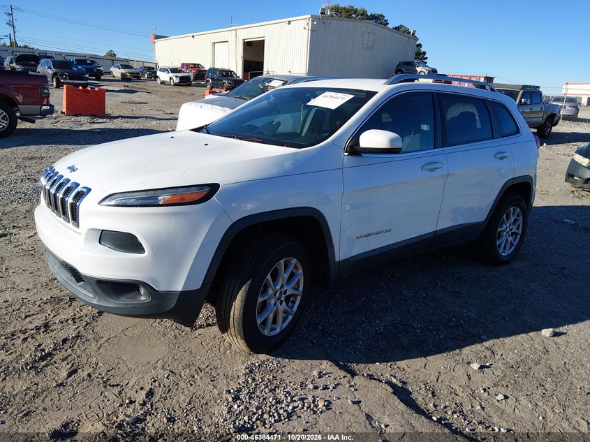 2016 Jeep Cherokee Latitude, Неизвестно, IAAI, VIN 1C4PJMCB4GW267522 — фото 2