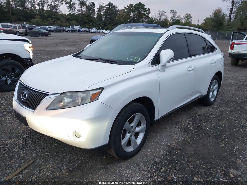 2012 Lexus Rx 350, Обычный износ, IAAI, VIN 2T2BK1BAXCC140853 — фото 2
