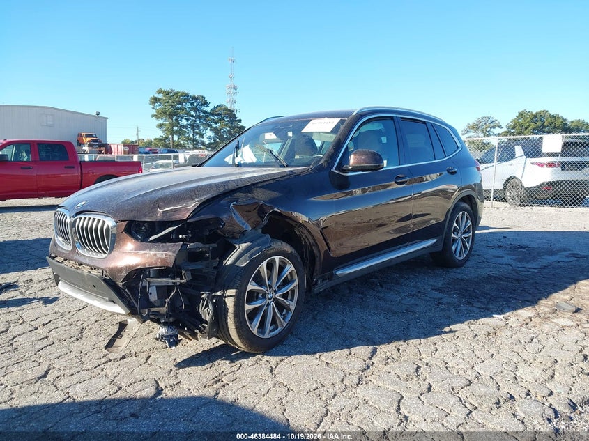 Vin: 5uxtr7c50klf31432, lot: 46884831, bmw x3 sdrive30i 20192