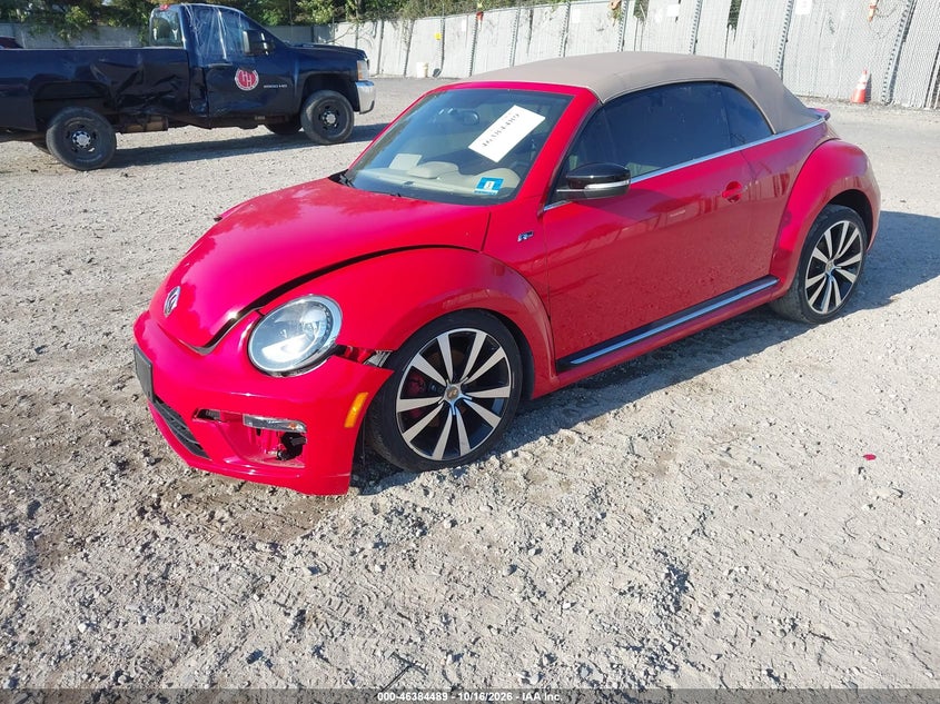 Vin: 3vw7t7atxem803987, lot: 46884836, volkswagen beetle 2.0t r-line 20142