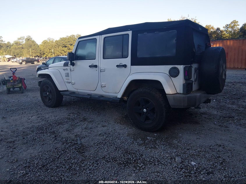 Vin: 1c4bjweg7cl208961, lot: 46884860, jeep wrangler unlimited sahara 20123