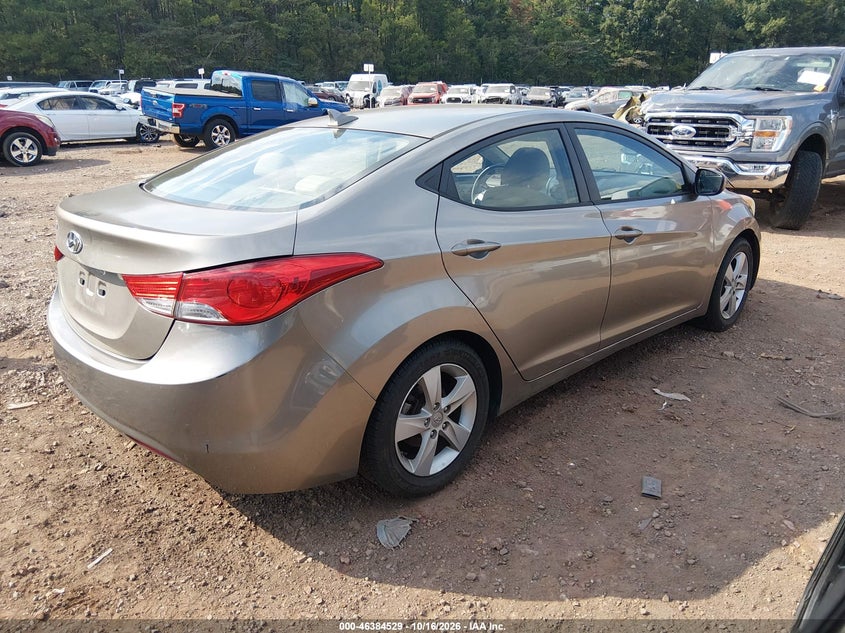 Vin: 5npdh4aexdh412365, lot: 46884876, hyundai elantra gls 20134