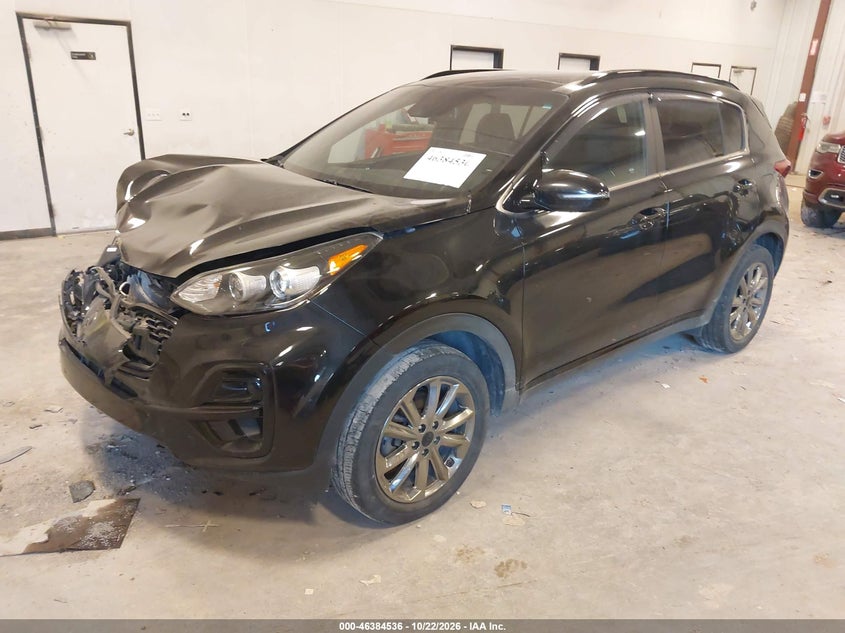 Vin: kndp6cacxn7001713, lot: 46884883, kia sportage nightfall edition 20222