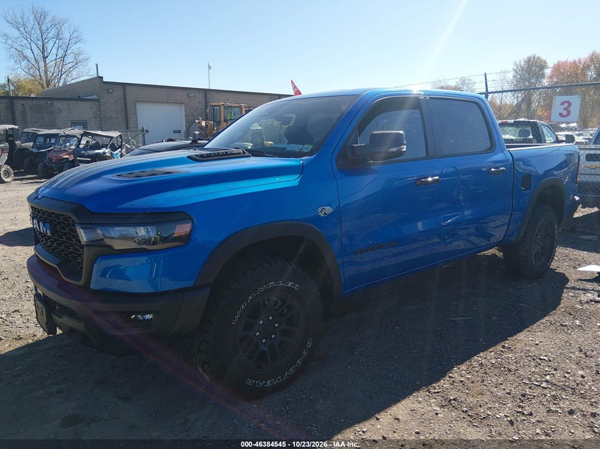 Vin: 1c6srflt0tn399353, lot: 46884892, ram 1500 rebel  4x4 5'7 box 20262