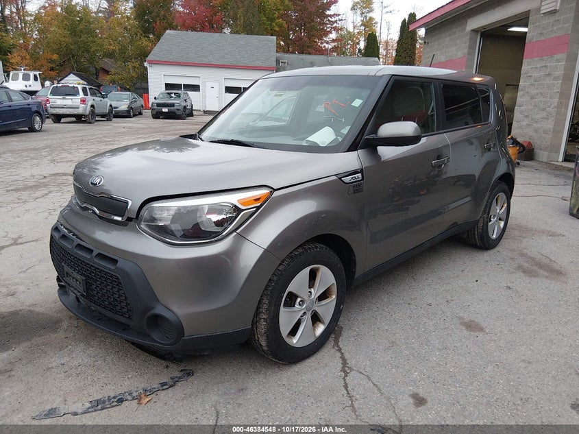Vin: kndjn2a23f7221710, lot: 46884895, kia soul 20152
