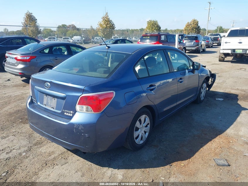 Vin: jf1gjaa68dh011510, lot: 46884899, subaru impreza 2.0i 20134