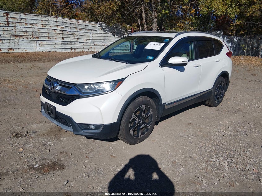 Vin: 5j6rw2h99jl002750, lot: 46884919, honda cr-v touring 20182