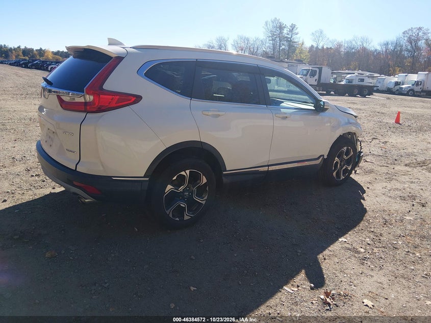 Vin: 5j6rw2h99jl002750, lot: 46884919, honda cr-v touring 20184