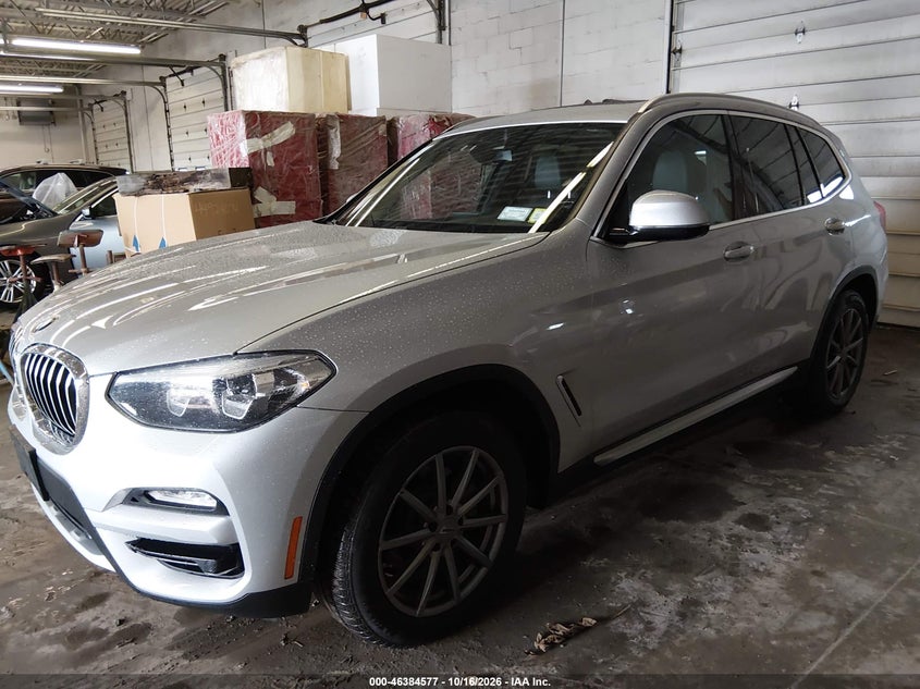 Vin: 5uxtr9c54kle16862, lot: 46884924, bmw x3 xdrive30i 20192