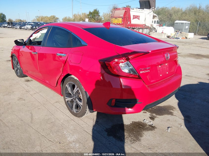 Vin: 2hgfc1f94hh642145, lot: 46884949, honda civic touring 20173