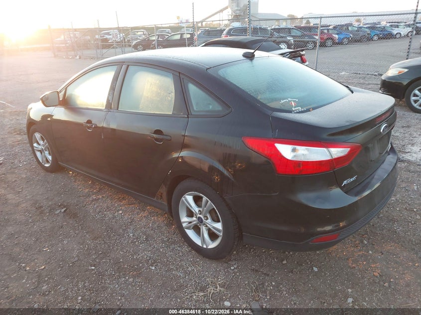 Vin: 1fadp3f29el280178, lot: 46884965, ford focus se 20143
