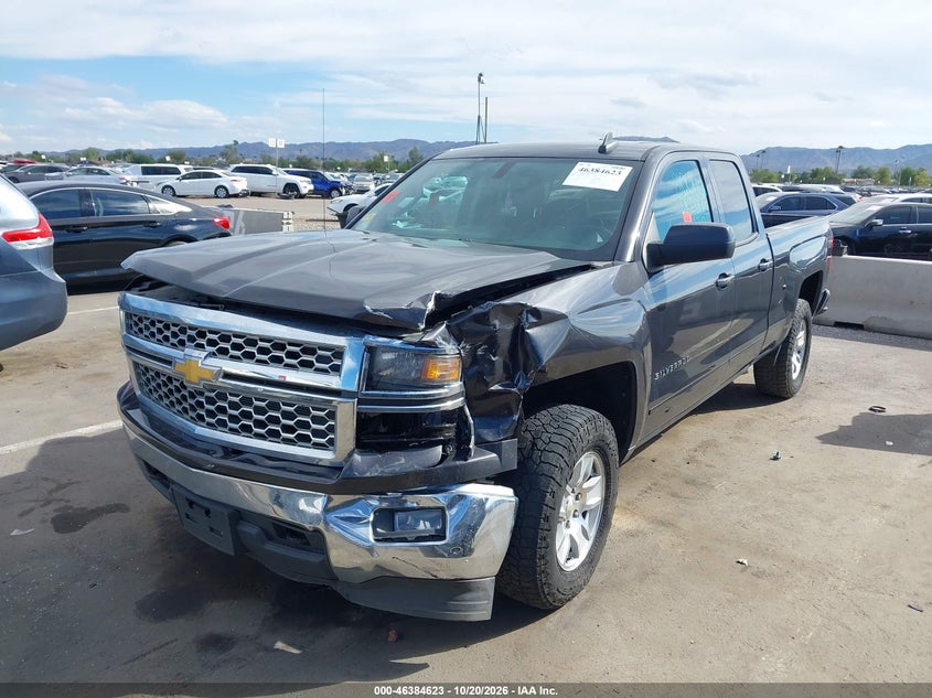 Vin: 1gcvkrecxfz377849, lot: 46884970, chevrolet silverado 1500 1lt 20152