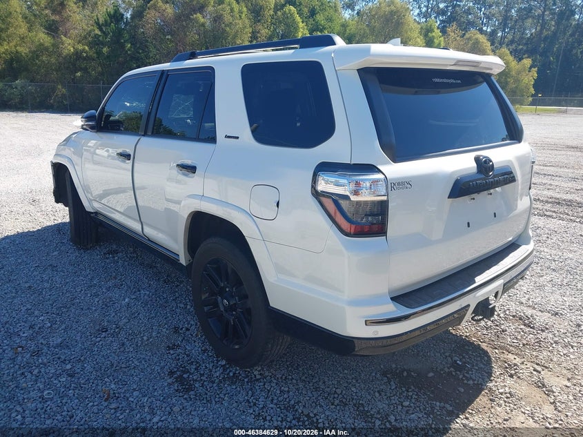 Vin: jteju5jr7m5896806, lot: 46884976, toyota 4runner nightshade special edition 20213