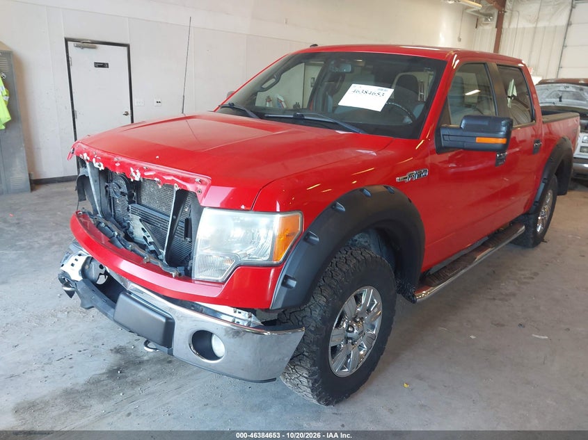 Vin: 1ftfw1ef9bfa21862, lot: 46885000, ford f-150 xlt 20112