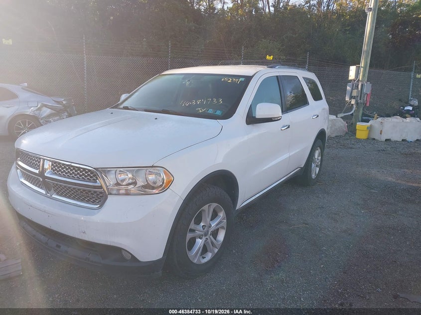 DODGE DURANGO 2013 VIN 1C4SDJDT7DC652397