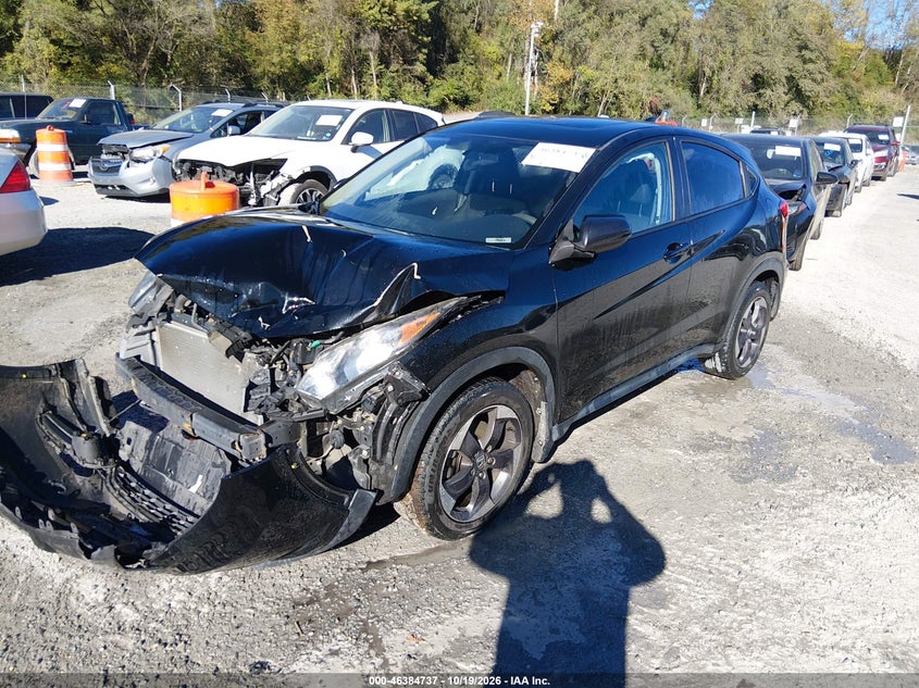 2018 Honda Hr-V Ex, Front End, IAAI, VIN 3CZRU5H59JG705783 — photo 2