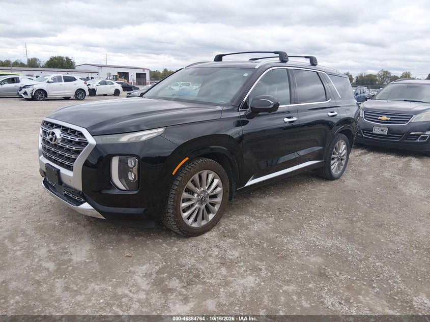 Vin: km8r5dhe5lu117050, lot: 46885111, hyundai palisade limited 20202